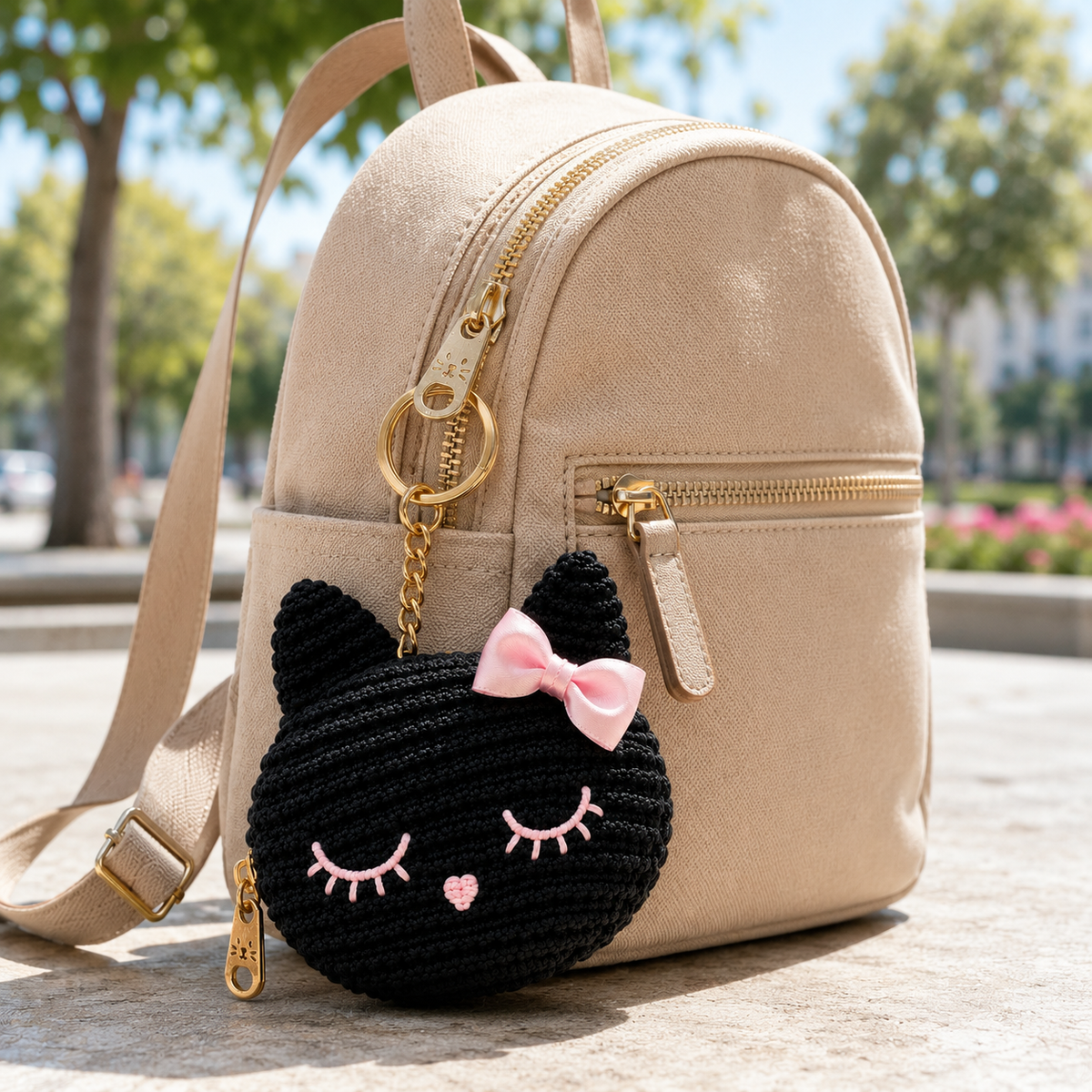 Sleepy Kitty AirPods Case Crochet Pattern PDF | Cat Earbud Case Pattern | Crochet AirPods Pouch | Digital Download