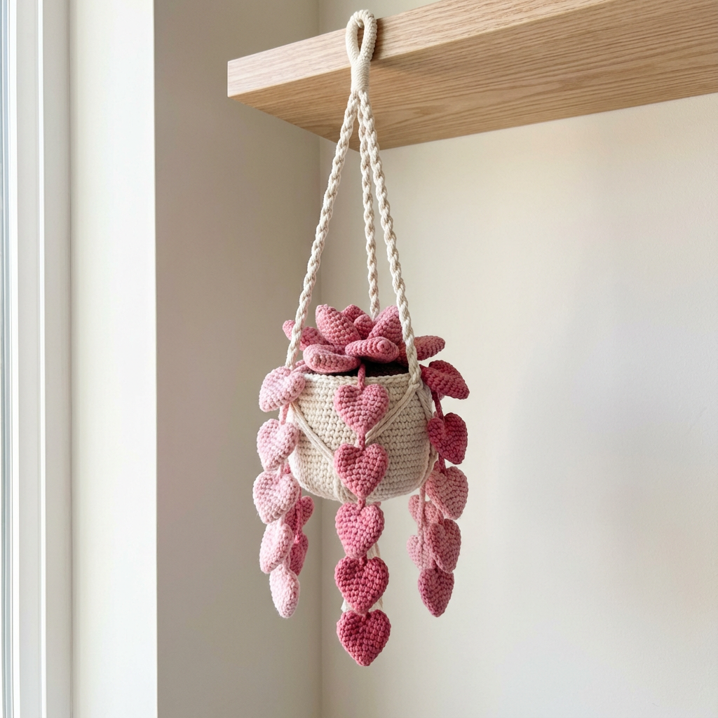 Crochet Plant Hanger Patterns PDF Bundle | 6 Hanging Planter Patterns | Digital Download
