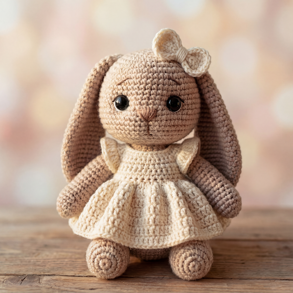 Cute Bunny Crochet Pattern PDF | Rabbit Amigurumi Crochet Pattern | Digital Download