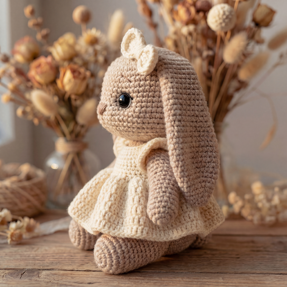 Cute Bunny Crochet Pattern PDF | Rabbit Amigurumi Crochet Pattern | Digital Download