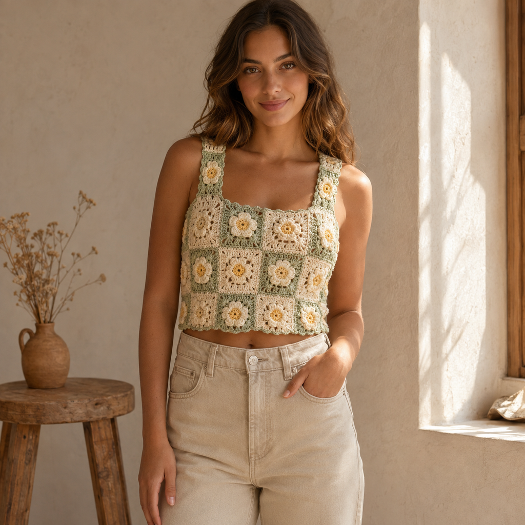 Crochet Top Patterns PDF Bundle | 5 Summer Crochet Tops for Women | Digital Download