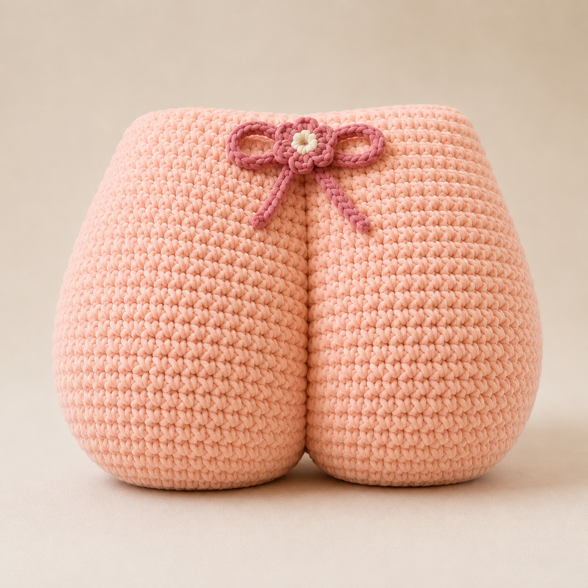 Crochet Butt Cushion Pattern, Funny Crochet Pillow Pattern, Crochet Seat Cushion PDF, DIY Chair Cushion, Digital Download