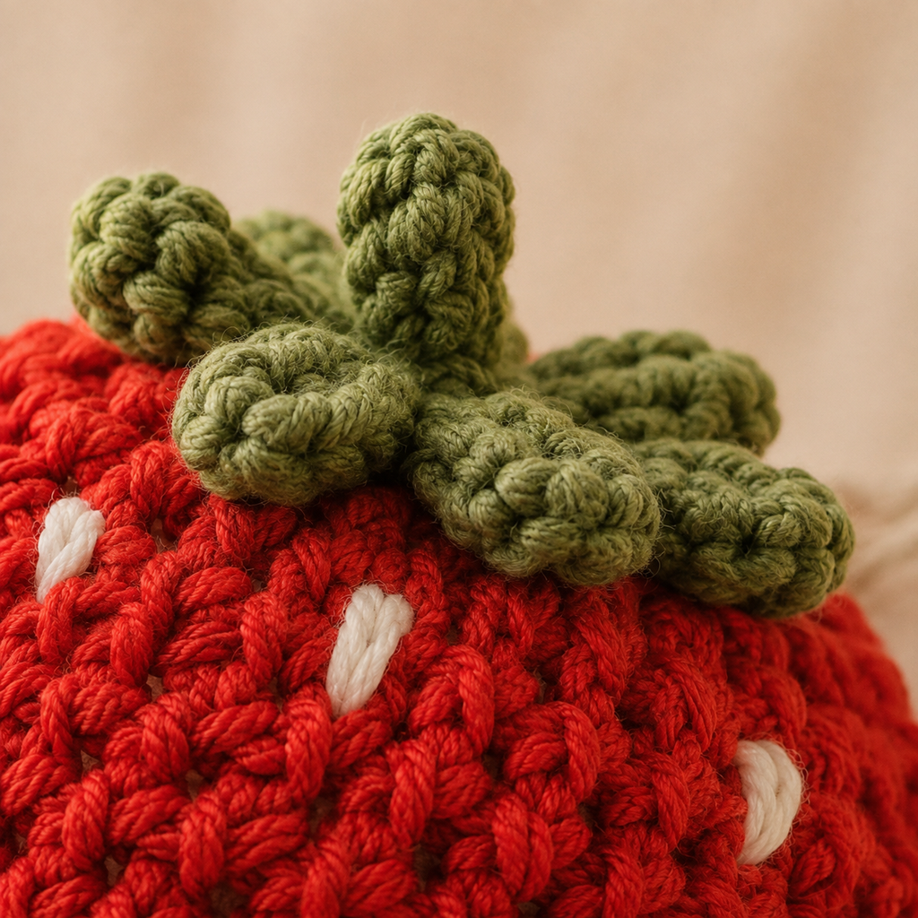 Strawberry Cat Bonnet Crochet Pattern, Crochet Cat Hat PDF, Strawberry Garden Pet Hat Pattern, Cat Bonnet Pattern, Digital PDF