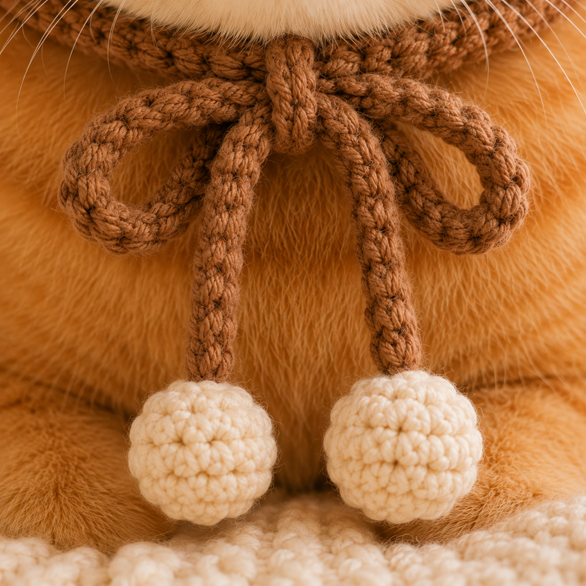 Teddy Bear Cat Bonnet Crochet Pattern, Crochet Cat Hat PDF, Bear Ear Cat Bonnet, Pet Hat Pattern, Cat Costume Crochet, Digital PDF