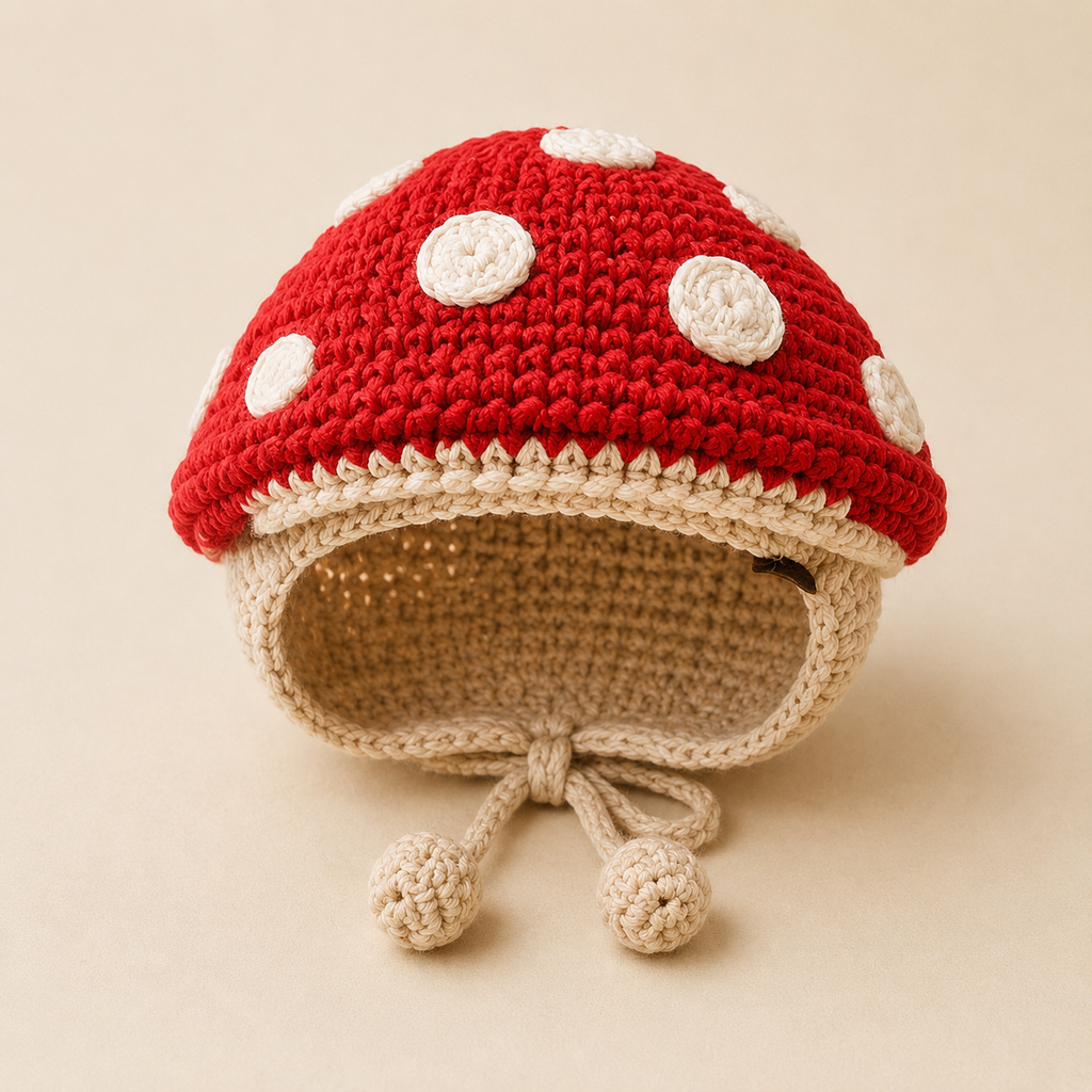 Mushroom Cat Hat Crochet Pattern PDF, Crochet Cat Hat Pattern, Mushroom Pet Hat, Cat Bonnet Crochet, Cute Cat Accessory, DIY PDF