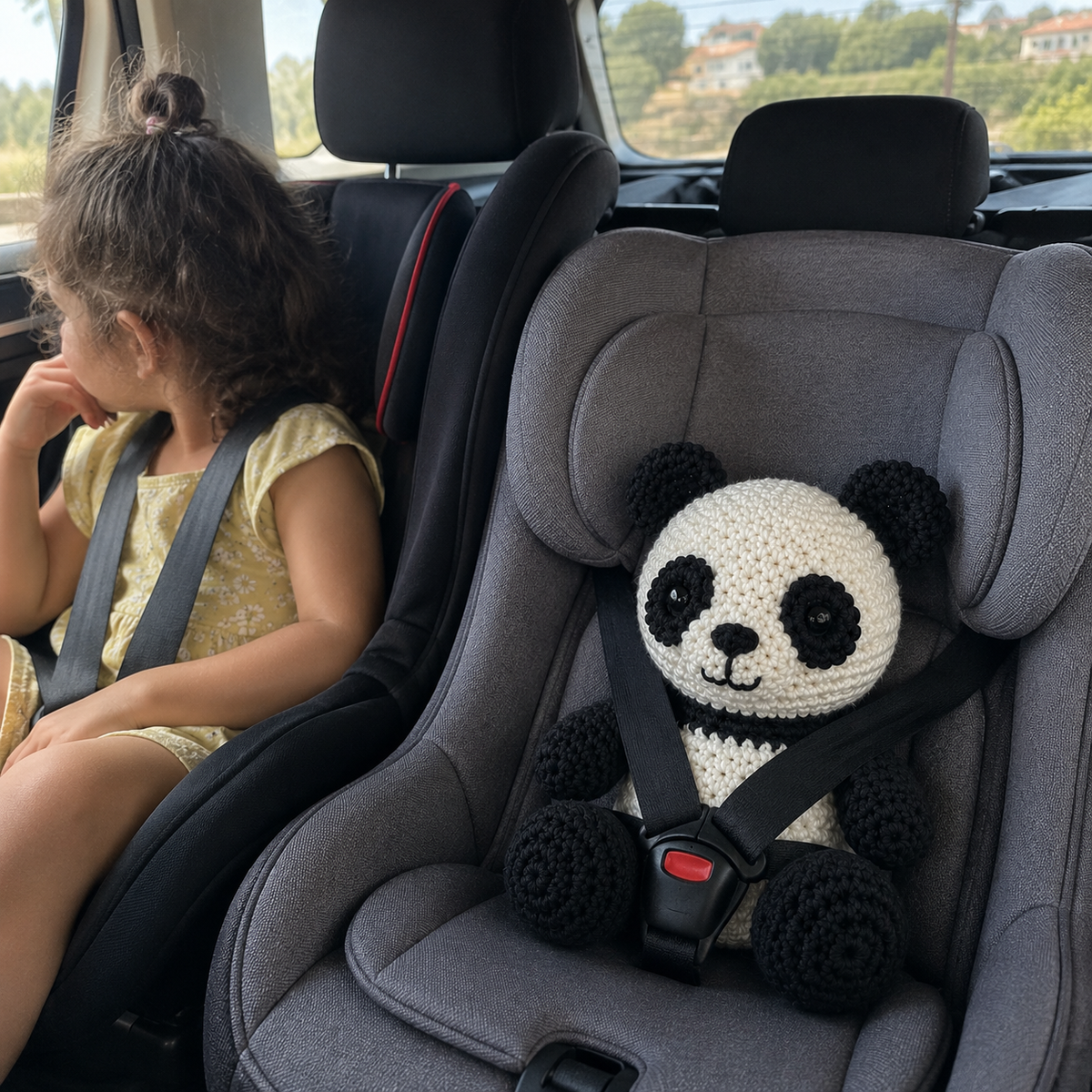 Panda Amigurumi Crochet Pattern PDF, Crochet Panda Pattern, Panda Bear Crochet Toy, Amigurumi Animal Pattern, Easy Crochet PDF, Digital Download