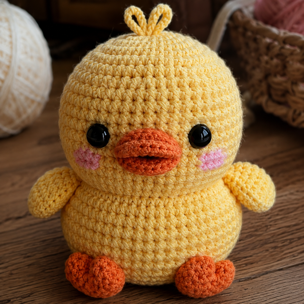 Cute Duck Amigurumi Crochet Pattern PDF | Easy Duck Crochet Pattern | Digital Download