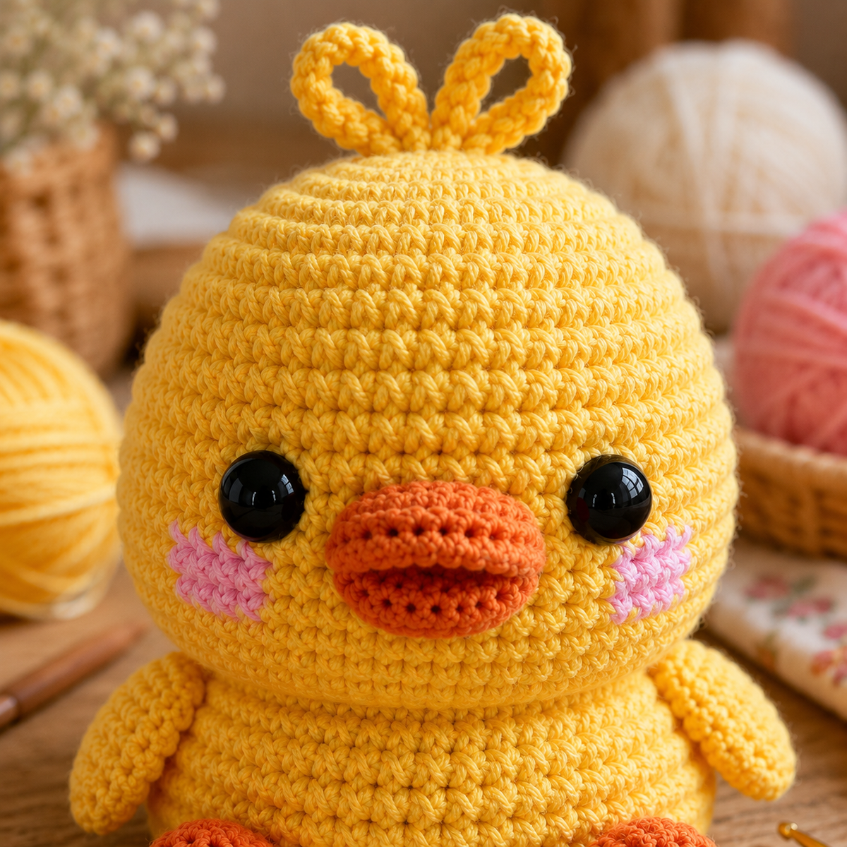 Cute Duck Amigurumi Crochet Pattern PDF | Easy Duck Crochet Pattern | Digital Download