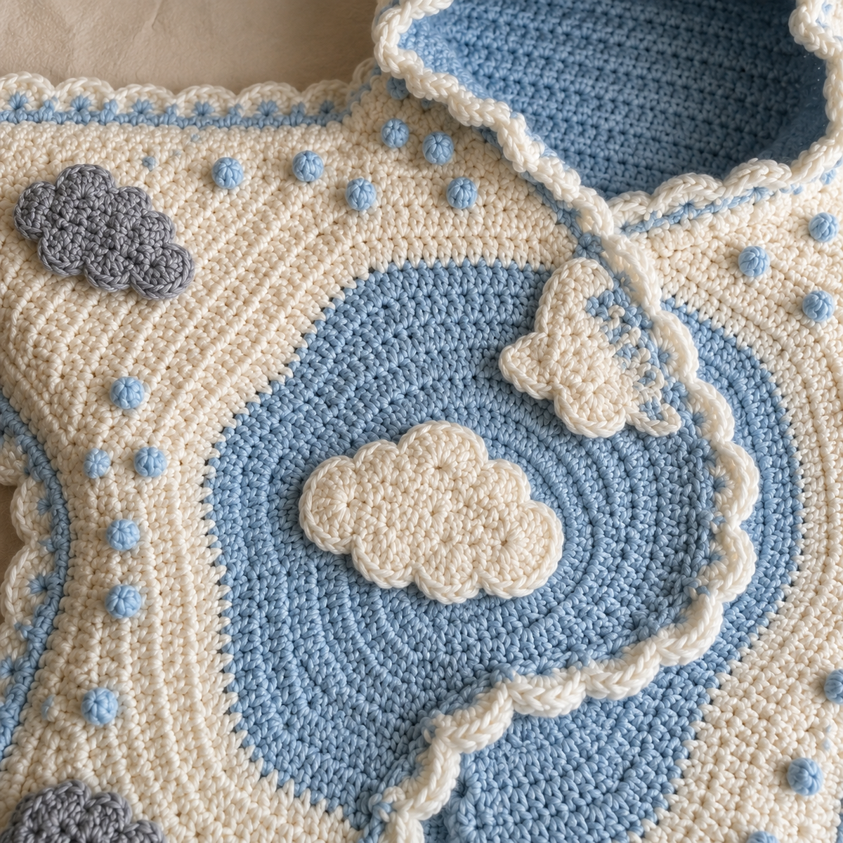 Star Baby Cocoon Crochet Pattern PDF | Hooded Star Baby Blanket | Newborn Crochet Pattern | Baby Shower Gift | Instant Download
