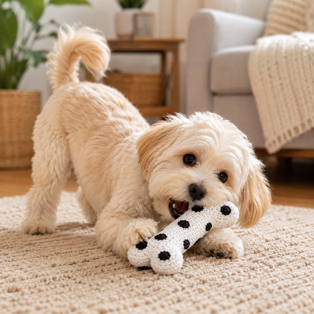 Crochet Dog Bone Pattern, Crochet Dog Toy Pattern, Dog Bone Crochet Pattern, DIY Pet Toy, Crochet Pet Toy PDF, Dog Lover Gift, Instant Download