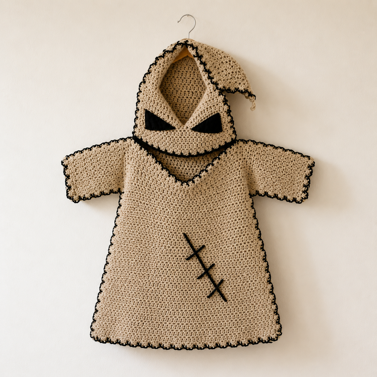 Halloween Ghost Robe Crochet Pattern PDF | Spooky Ghost Costume | DIY Halloween Crochet Pattern | Instant Digital Download