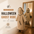 Halloween Ghost Robe Crochet Pattern PDF | Spooky Ghost Costume | DIY Halloween Crochet Pattern | Instant Digital Download