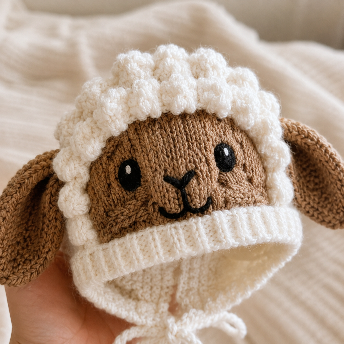Lamb Baby Crochet Pattern PDF | Sheep Baby Romper & Hat Pattern | Newborn Crochet Outfit | Baby Costume | Baby Shower Gift