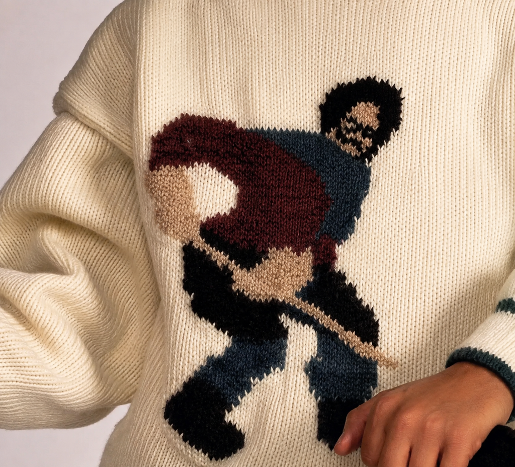 Sports Jacket Crochet Pattern PDF | Football Hockey Rugby Sweater Pattern | Digital Download