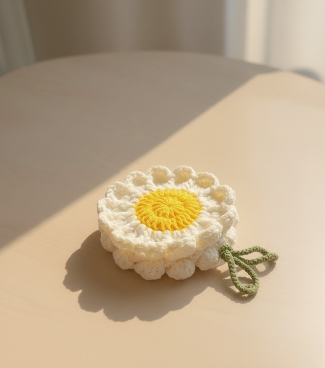Daisy Flower Crochet Bag Pattern PDF | Crochet Flower Purse Pattern | Digital Download
