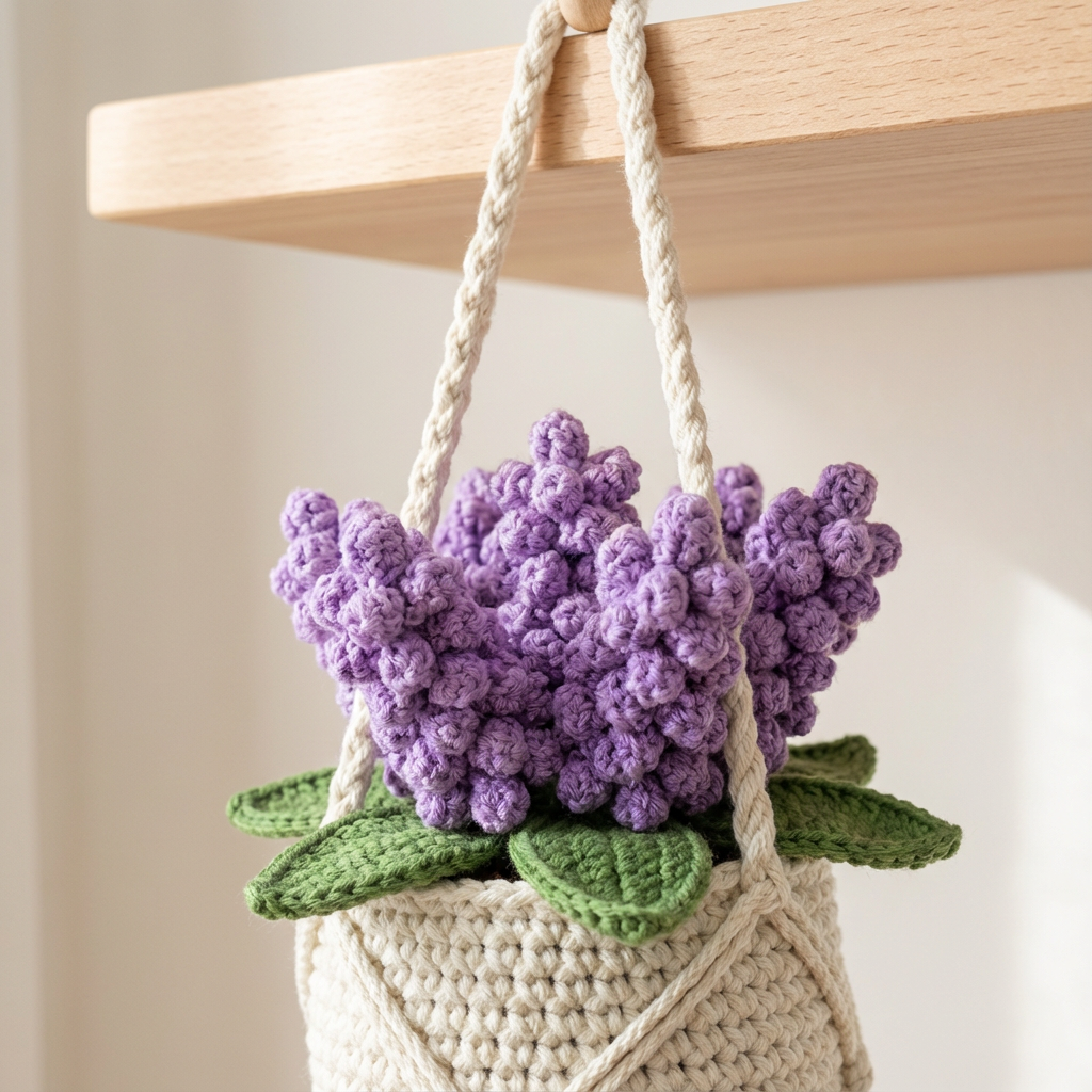 Crochet Plant Hanger Patterns PDF Bundle | 6 Hanging Planter Patterns | Digital Download