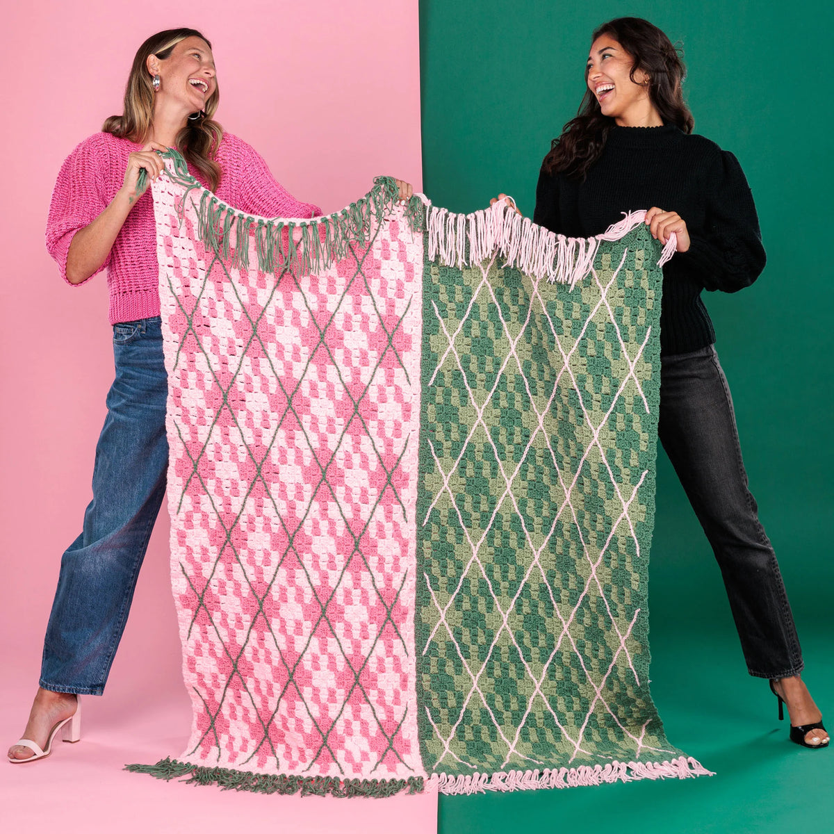 Southwest Crochet Blanket Pattern – Digital PDF, Western Blanket Crochet Pattern, Boho Afghan Pattern