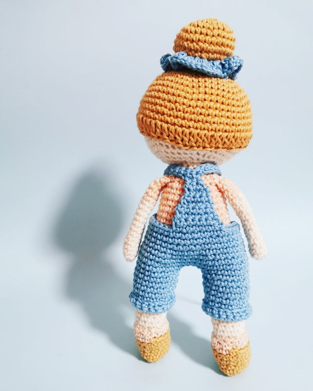 Crochet Doll Pattern PDF | Hazel Little Doll Amigurumi Pattern | Digital Download