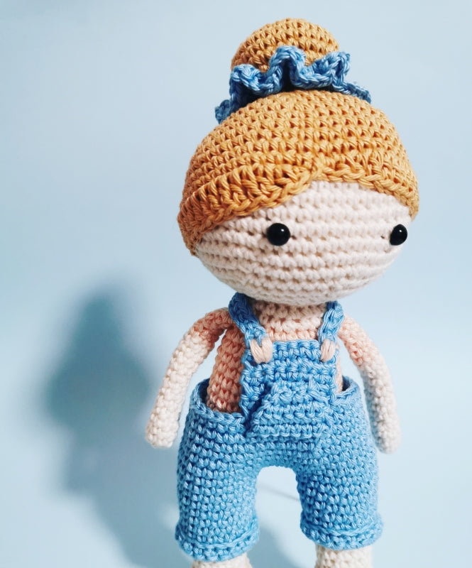 Crochet Doll Pattern PDF | Hazel Little Doll Amigurumi Pattern | Digital Download