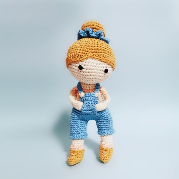 Crochet Doll Pattern PDF | Hazel Little Doll Amigurumi Pattern | Digital Download